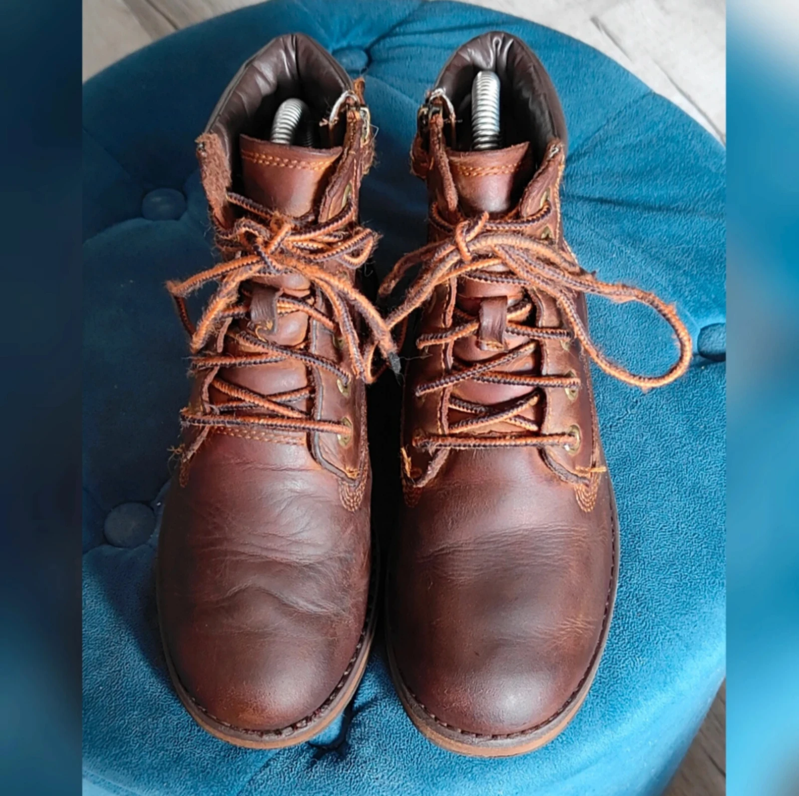 Brown Timberland Courma Kid lace boots size 34 – photo 2